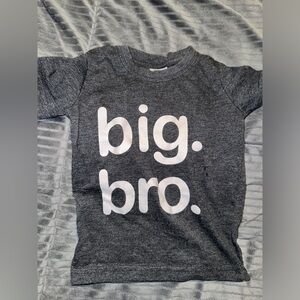 Big Bro toddler shirt 2T